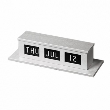 Image of item: Single Faced Perpetual Calendar with Insert Storage