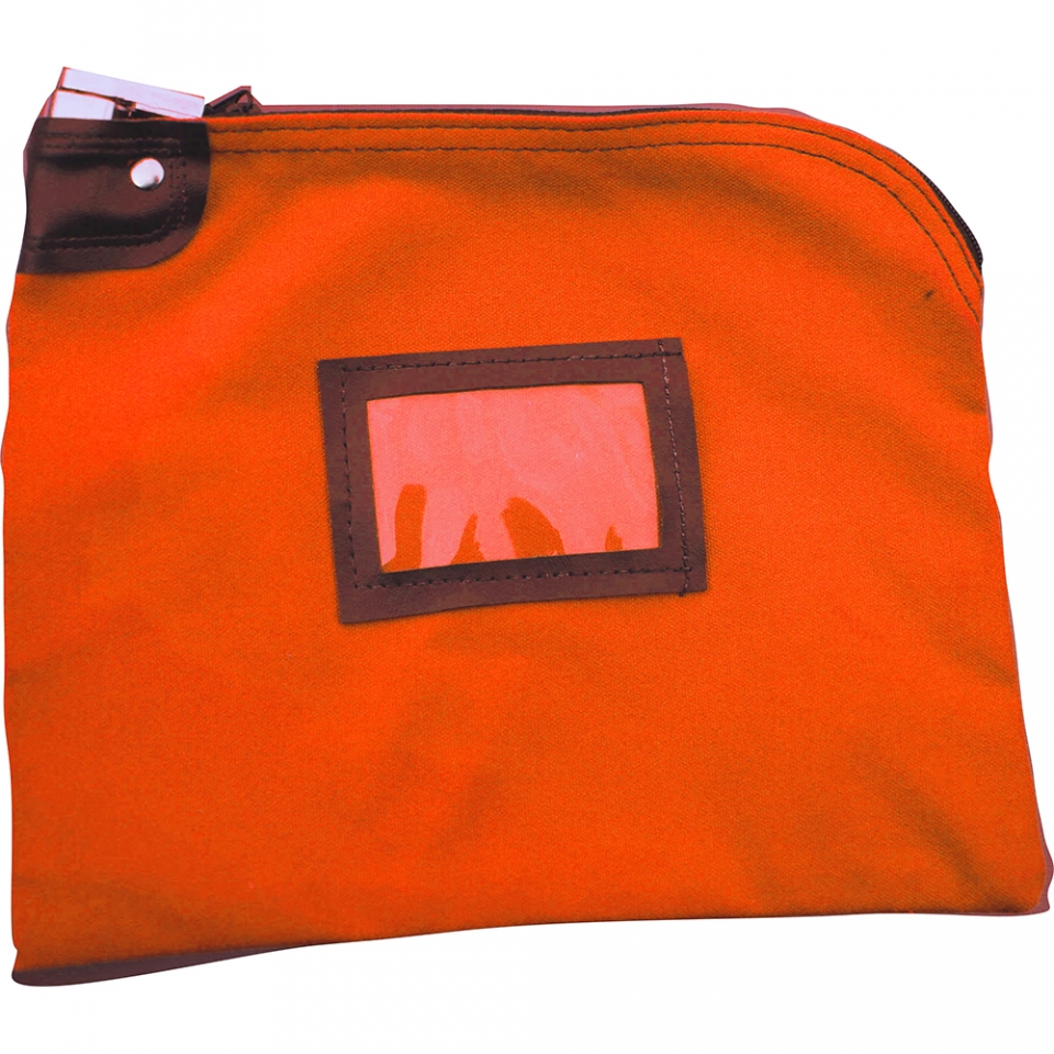 Locking Security Money Bag Cash Bank Deposit Bag With Two Keys Bank