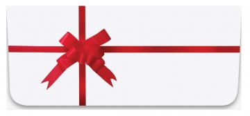 Image of item: Red Bow - Holiday Currency Envelopes