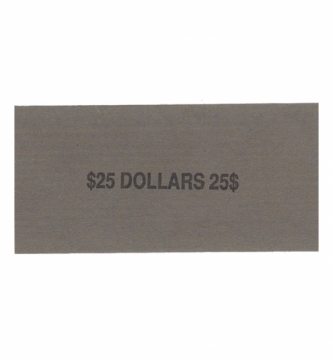 Image of item: Dollars, $25 Capacity, Gray Color