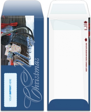 Image of item: Holiday Drive-Up Envelopes - Merry Christmas Sleigh