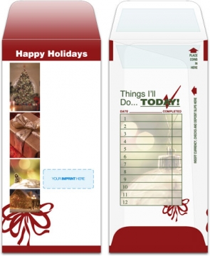 Image of item: Drive-Up Envelope Christmas Tree, Presents and Ornament