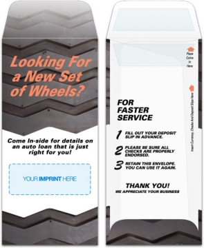 Image of item: Drive-Up Envelope - New Car