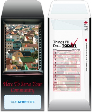 Image of item: Drive-Up Envelope - Here to Serve