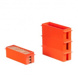Image of item: Extra Capacity Coin Trays, Orange - Quarters