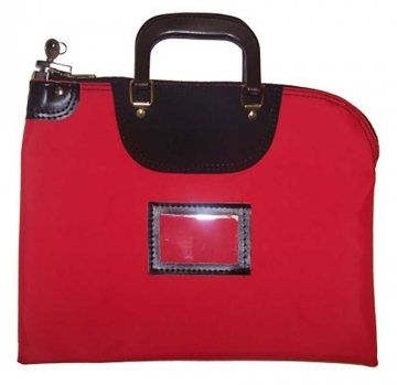 Image of item: 16W x 12H Fire Resistant Locking Courier Bag with Handles
