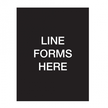 Image of item: Single-Sided Acrylic Inserts - Stock