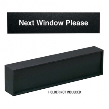 Image of item: Magnetic Insert - 10W x 2-1/4H - Next Window Please
