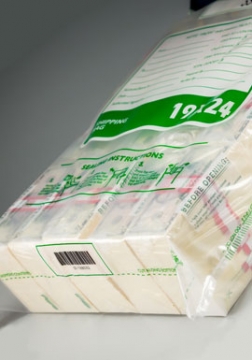 Image of item: 19W x 24H Clear, Large Currency Bag - 100CTN