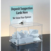 Image of item: Small Size Locking Entry Box with Sign Holder