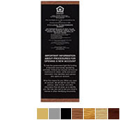 Image of item: Magnetic Mandatory Sign Frame | Accent Rails for 2 Signs