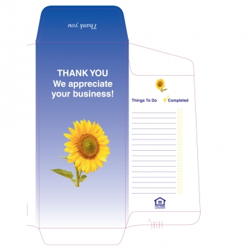 Image of item: Drive-Up Envelope - Thank You We Appreciate Your Business
