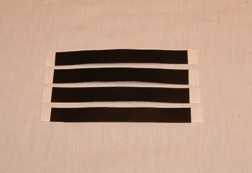 Image of item: Black Color Sticker For Pneumatic Tubes 1/2" X 4"
