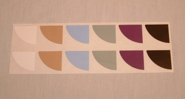 Image of item: Color Sheet For Pneumatic Tubes - Half Round 2