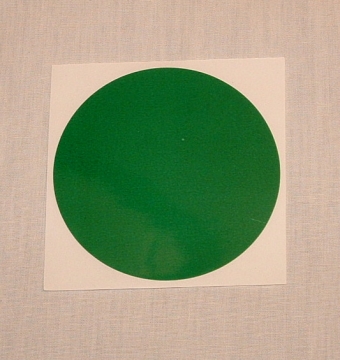 Image of item: Green Color Dot Sticker For Pneumatic Tubes