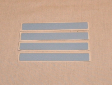 Image of item: Ice Blue Color Sticker For Pneumatic Tubes 1/2" X 4"