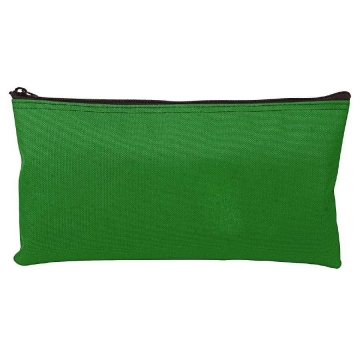 Image of item: Zipper Wallets - Poly Cloth Blue or Green 10W x 5H