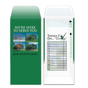 Image of item: Drive Up Envelopes - We're Here to Serve - 3-1/4 X 7 Open End